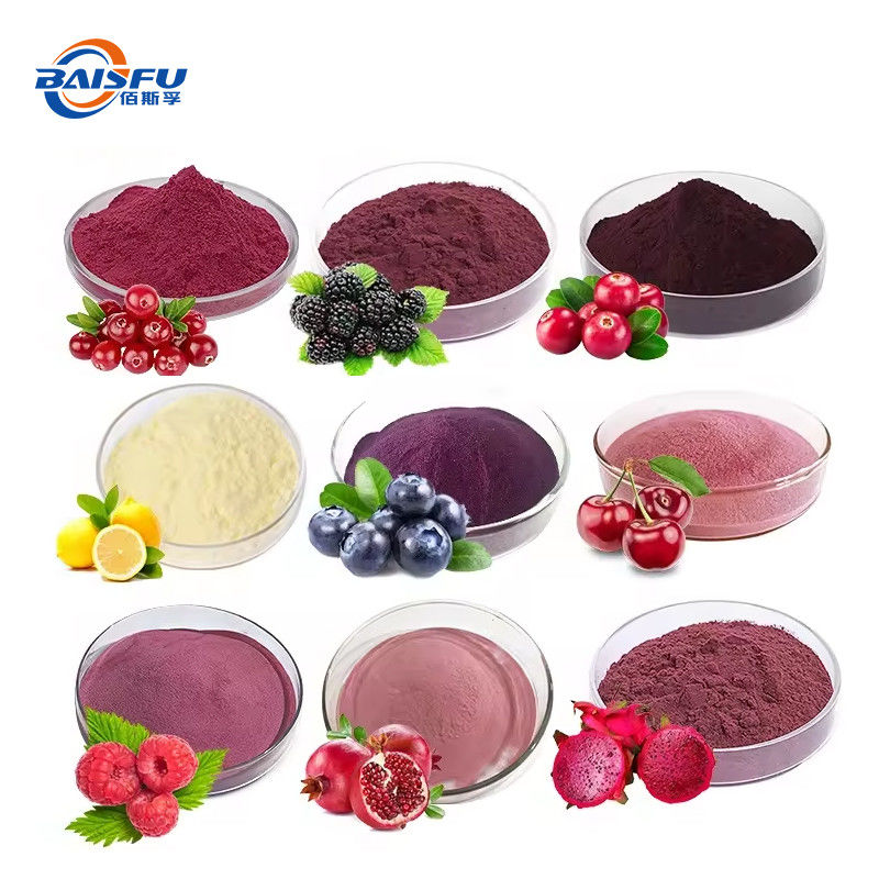 Natural Freeze Dried Fruit  Sugared Red Bayberry Powder for Food and Beverage Industry