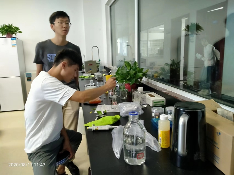 Shaanxi Baisifu Biological Engineering Co., Ltd. ligne de production en usine