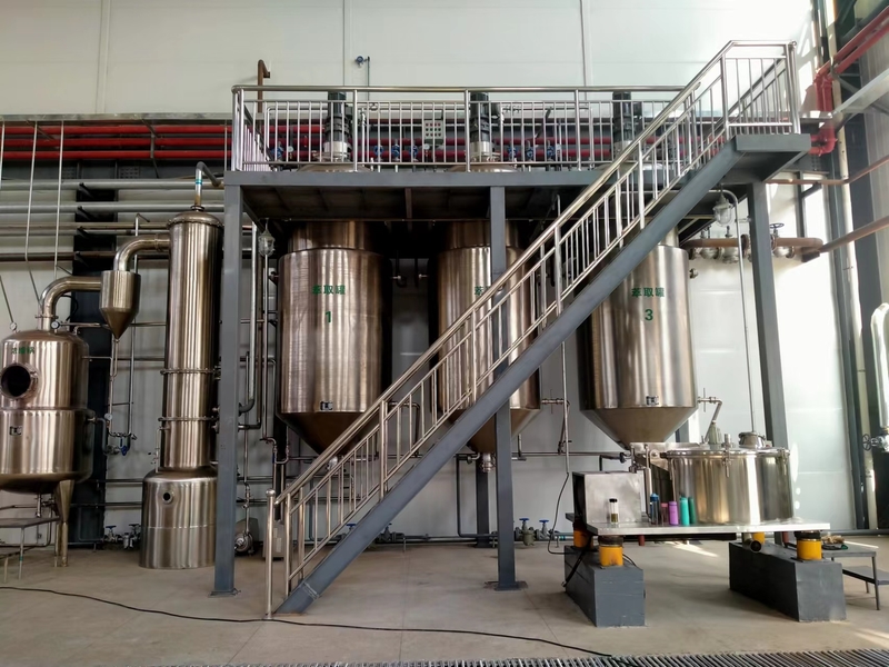 Shaanxi Baisifu Biological Engineering Co., Ltd. ligne de production en usine