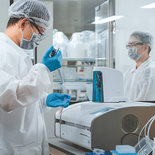 Shaanxi Baisifu Biological Engineering Co., Ltd. ligne de production en usine