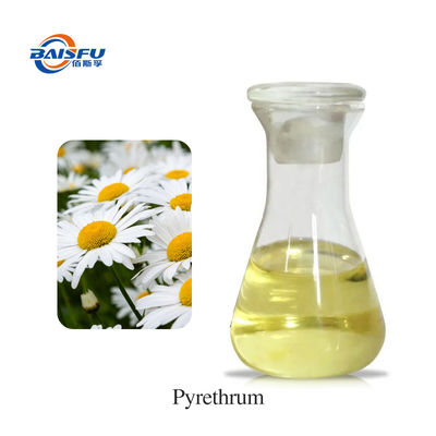 baisfu Pure Extract Pyrethrum 25% 50% Yellow liquid Fine Powder for Biopesticide Organic biopesticide agricultural