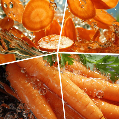 Natural Carrot Flavor Powder | Water-Soluble & High-Strength | For Food, Beverages, Soups| Rich in Beta-Carotene & Vitamin 