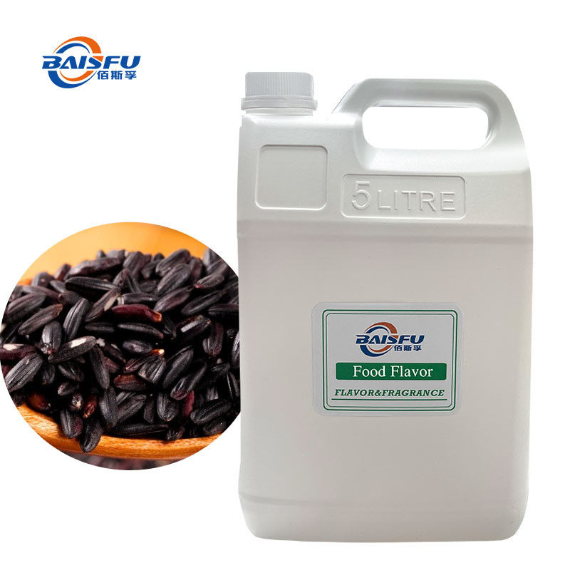 Halal Certification Nature Black Rice Flavor For Liquid Juice Food & Beverage Milk Tea For USA Russia Korea Vietna