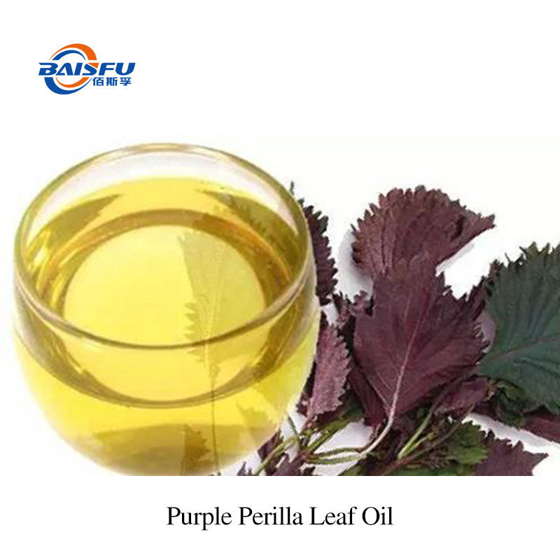 Original Natural Plant Essential Oil for Food Aroma Purple Perilla Leaf Oil from Baisfu