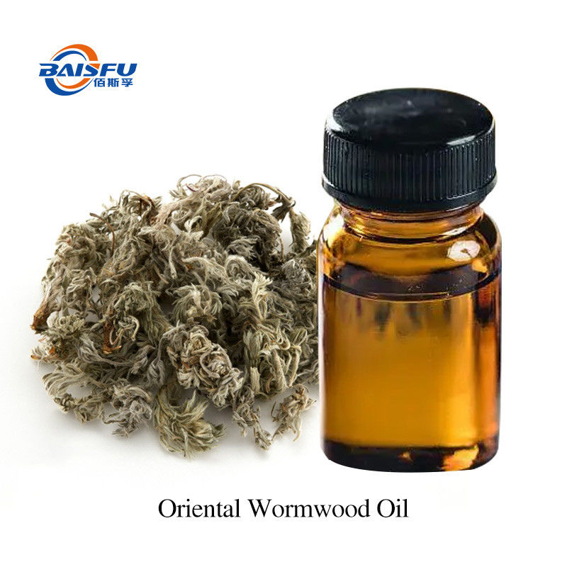 High Concentration Natural Plant Essential Oil Oriental Wormwood Oil for Food Industry