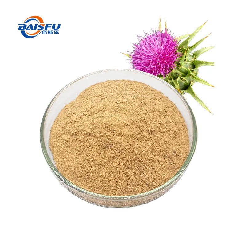 Hot Sell Silymarin Extract Powder CAS:65666-07-1 Organic Milk Thistle Extract Silymarin