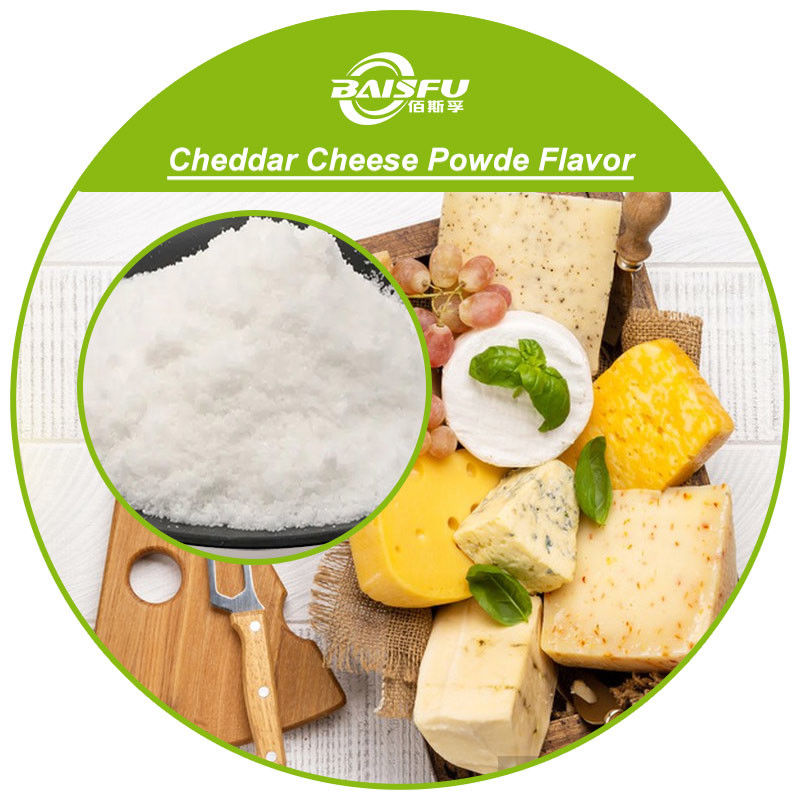 Natural Fruit Extracts Cheddar Cheese Powder Flavor For Food Additives 99.99% Purity Direct