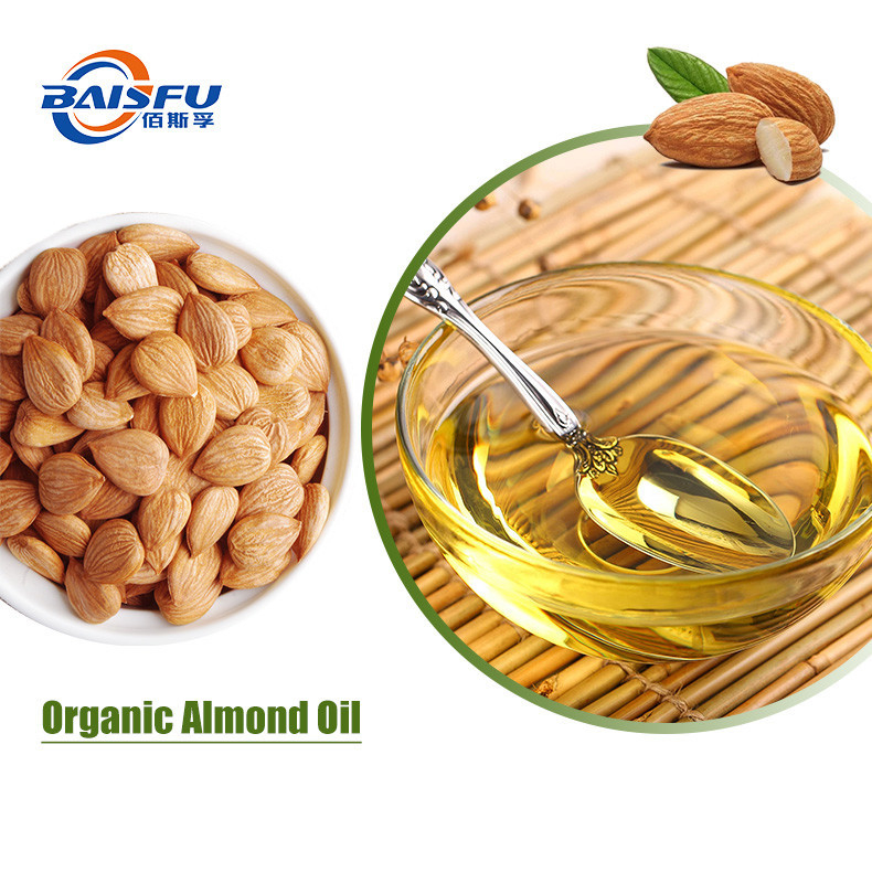 Shaanxi Baisfu herbal plant extract Light Yellow Liquid Almond oil CAS NO.: 8007-69-0 Food Grade for cosmetic and medicine