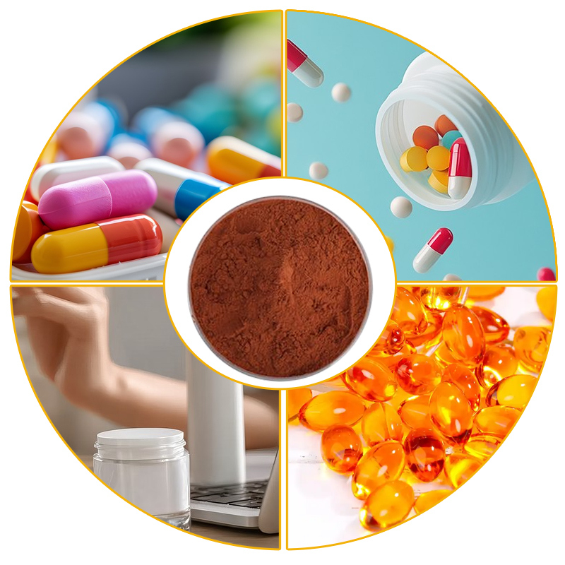 Baisfu Natural organic Rhodiola Rosea extract powder high quality Brownish-yellow fine powder for Functional food additives and cosmetic