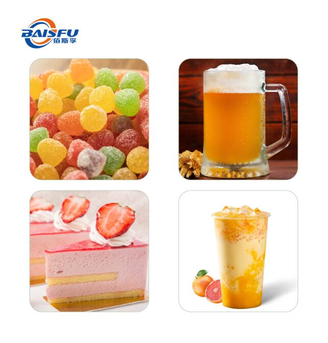 Baisfu Pure Natural Aroma Substances Nootkatone CAS 4674-50-4 for Food Additive use in Beverage and Candies