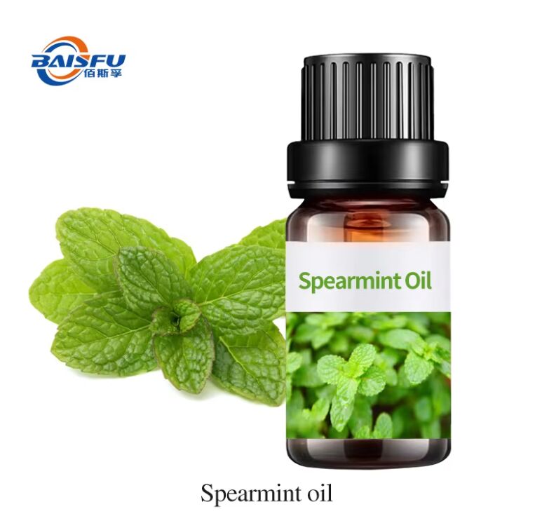 Highest Purity Yerbabuena(Spear Mint Essential Oil) Food Natural Essential Oil Spear Mint Essential Oil clear Liquid Fresh Odor