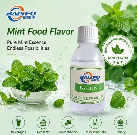 Cool Mint Food Flavor for Hard Candy Chewing Gum and Chocolate Confectionery
