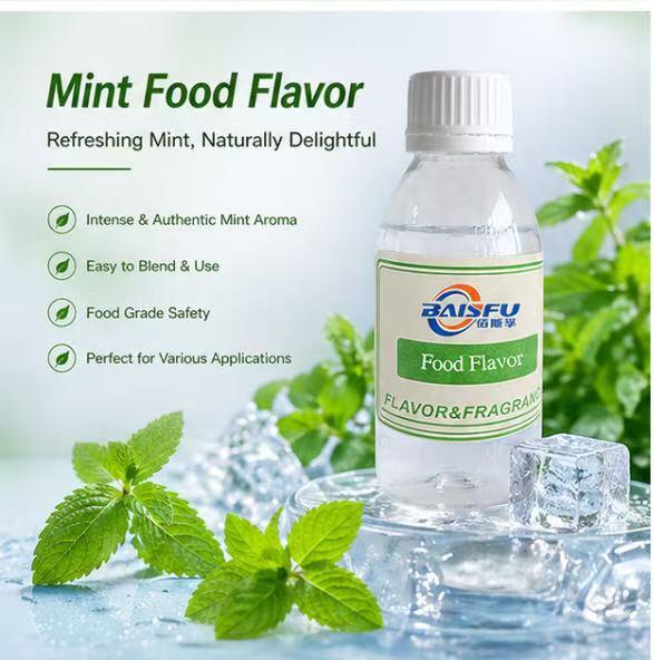 Cool Mint Food Flavor for Hard Candy Chewing Gum and Chocolate Confectionery