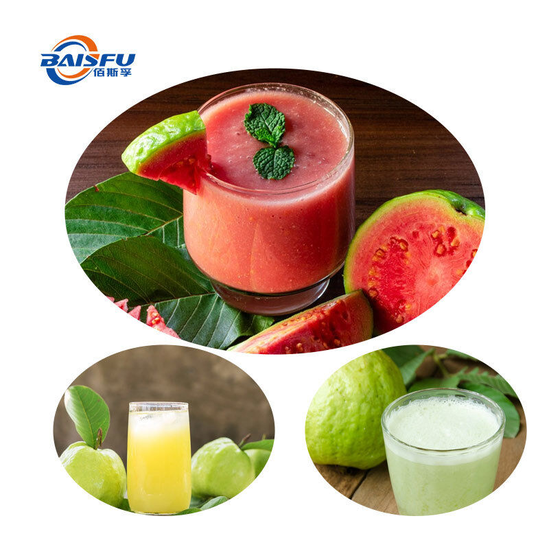 Superior Concentrated Natural Guava Flavor for Ice Cream Sorbet Frozen Yogurt Tropical Fruit Popsicle Dairy Free Sorbet and Rainbow Popsicle
