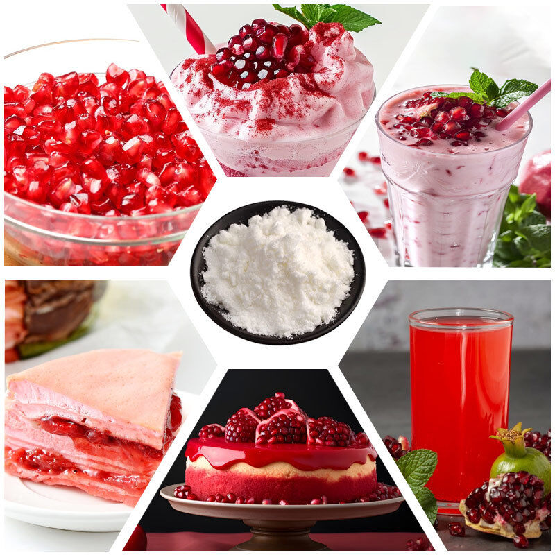 Premium Pomegranate Powder Flavor for Instant Drink Mix Fruit Powder Beverage and Smoothie Blend
