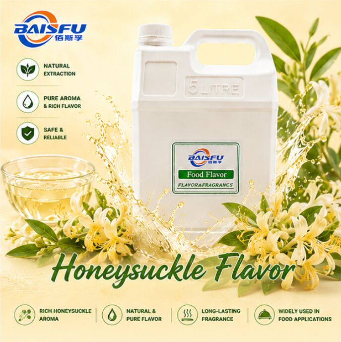 Natural Premium Food Grade Honeysuckle Flavor for Beverages Formulated to Bring Genuine Fruit Taste