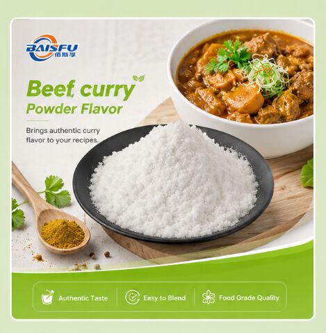 Natural Beef Curry Powder Flavor for Sausage Meatball Burger Patty and Plant Based Beef Substitute